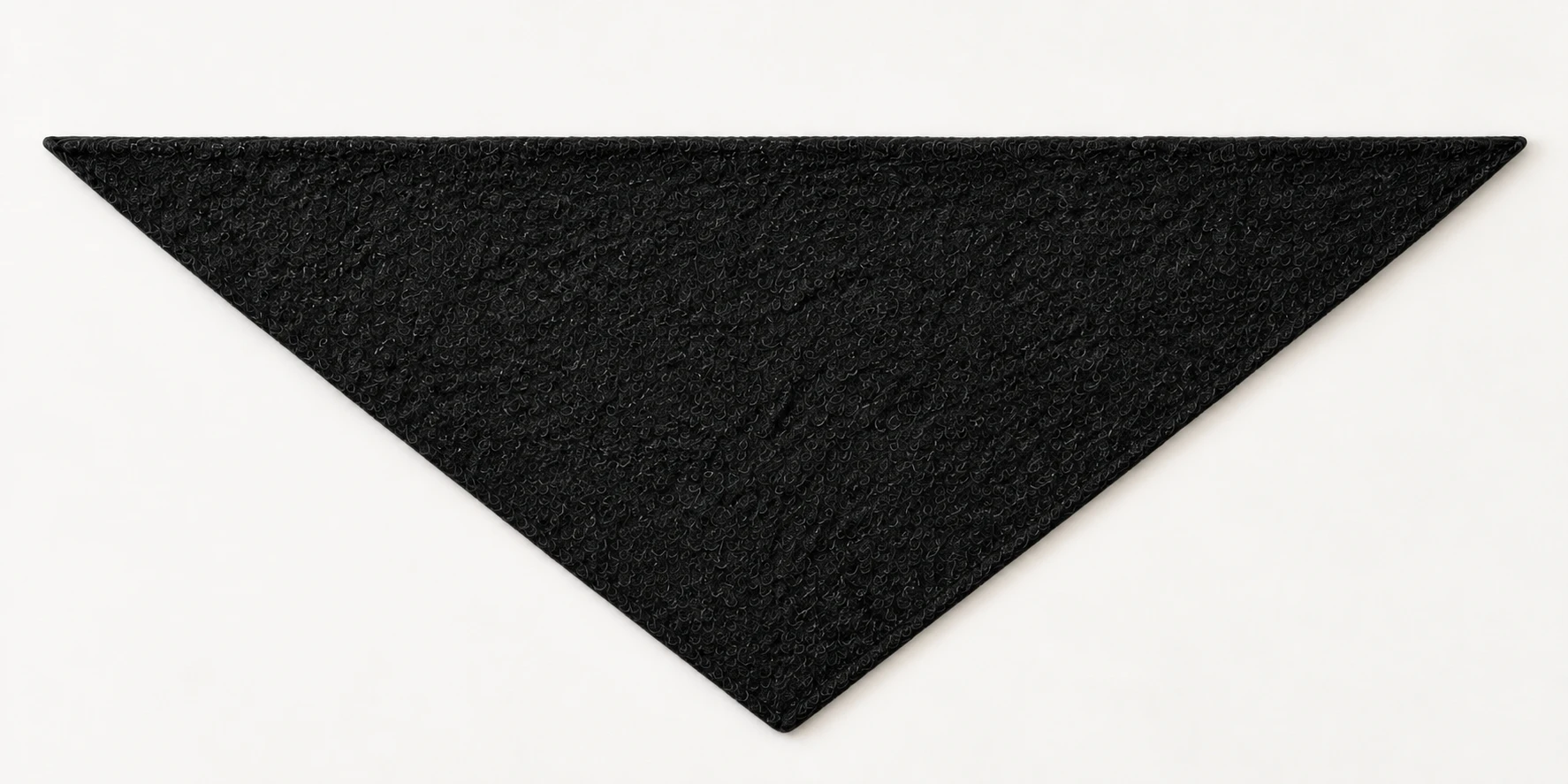 Écharpe — Noir — 70 × 50 cm