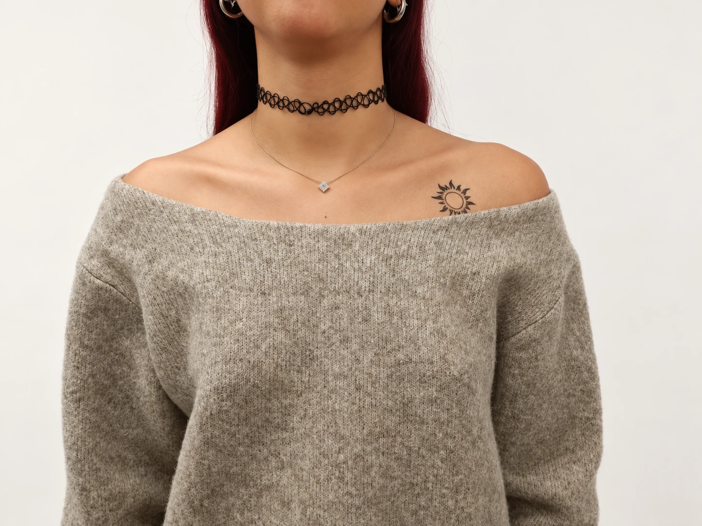 Pull Carole taupe