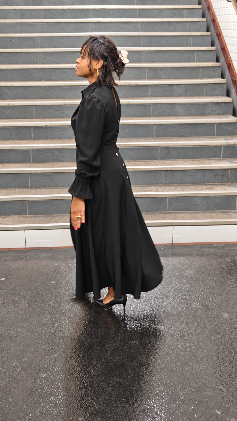 Robe signature noire — vue 5
